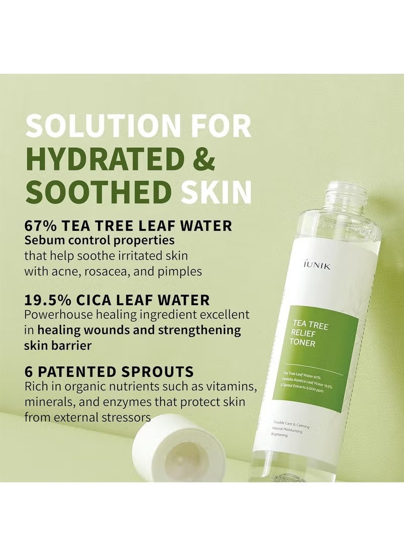 iUNIK, Tea Tree Relief Toner, 6.7 fl oz (200 ml) - Image 3